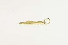 14K Yellow Gold Tigger Winnie The Pooh Disney Character Charm/Pendant