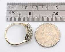 Popular Vintage White Gold Princess Style Ring