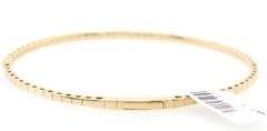 New 0.95ctw Diamond Flexible Bangle Bracelet in 14K