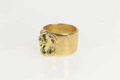 14K Yellow Gold Scorpion Scorpio Star Astrology Sign Symbol Ring