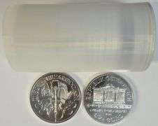 Roll of 20 Superb Gem BU 2011 Austria Philharmonic pure 1 Troy oz silver