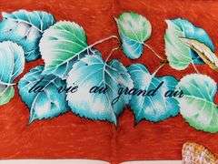 Authentic Vintage Hermes La Vie au Grand Air Silk Scarf