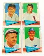4 Fleer 1961 Baseball Greats
