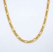 Popular 14K 5.4 MM Figaro Necklace