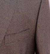 Comfort Fit Wool & Cashmere Houndstooth Blazer