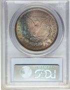 Superb Gem BU 1883O Morgan Incredible Toning Throughout PCGS MS 65!