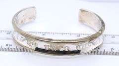 Tiffany & Co 1837 Wide Cuff Bangle