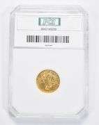 MS67 1908 $2.50 Indian Head Gold Quarter Eagle - Graded PCI