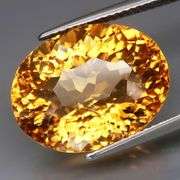Stunning 13.44ct natural golden yellow Citrine
