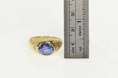 14K Yellow Gold 1.40 Ctw Ben Kho Tanzanite Diamond Ring