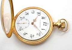 Unique 1904 Davison's Sons GF Pocket Watch