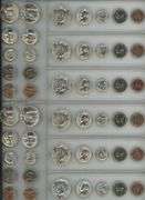 Lot of 10 Uncirculated 1964 silver 5-piece 'P' Mint Year Sets