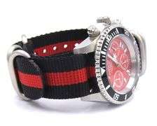Invicta pro Der 40mm Red Nylon Band Watch