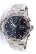 Tag Heuer AquaRacer Chronograph Automatic 42mm Blue Dial Watch