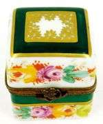 Limoges France Handpainted Trinket Box