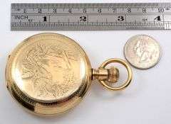 Fantastic 1887 Lancaster Yellow GF Pocket Watch