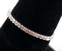 Cute Diamond Band Ring In White Gold