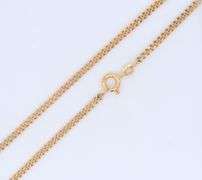 Incredible 18kt Yellow Gold Curb Link Chain Necklace