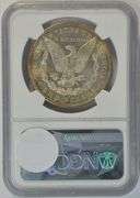Very Choice BU 1878-S Morgan Silver Dollar. NGC MS63