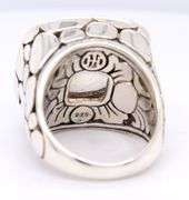 John Hardy Kali White Topaz Pebble Ring