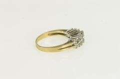 14K Yellow Gold 1.04 Ctw Graduated Diamond Vintage Band Ring
