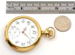 Unique 1904 Davison's Sons GF Pocket Watch