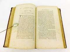 1790 A General View of Sweden Leather Book