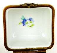 Limoges France Handpainted Trinket Box
