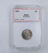 MS64 1885 Liberty V Nickel - Graded PCI