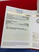 CERTIFIED 14K WHITE GOLD AND DIAMOND ETERNITY BAND