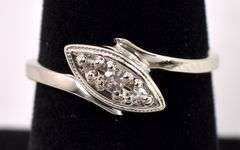 Simply Beautiful Diamond ring in 14K White Gold
