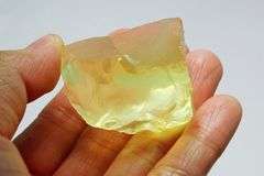 Tremendous 145ct uncut lemon Citrine