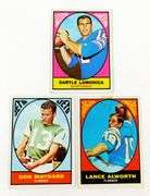 3 Topps 1967 Football Greats