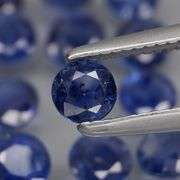Fantastic 3ct denim blue Sapphire set