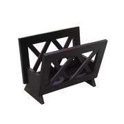 Stylish Mahogany Magazine Rack