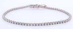 New 3.30ctw Round Diamond Tennis Bracelet in 14K