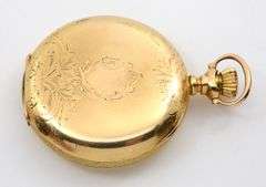 Unique 1904 Davison's Sons GF Pocket Watch