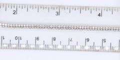Brilliant White Gold approximate 2.25ctw Diamond Bracelet