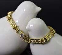 Sparkling 18K Diamond Bracelet