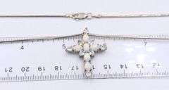 Group Lot of Vintage 925 Sterling Silver Necklaces