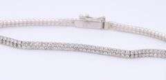 Brilliant White Gold approximate 2.25ctw Diamond Bracelet