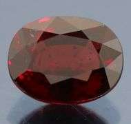Fantastic 3.29ct rich red Rhodolite Garnet