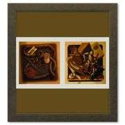 Diptych de la serie Graphismes 1 by Vasarely