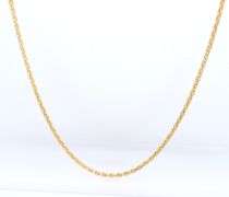Wonderful Yellow Gold Wheat Chain Necklace