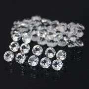 Glittering 3.03ct UNHEATED diamond white Topaz set