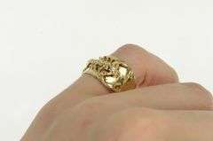 14K Yellow Gold Scorpion Scorpio Star Astrology Sign Symbol Ring