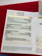 CERTIFIED BRAND NEW 14K WHITE GOLD AND LAB GRWON DIAMOND ENGAGEMENT RING