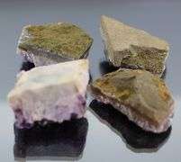 Dazzling 444ct Amethyst in Matrix set