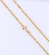 Wonderful Yellow Gold Wheat Chain Necklace