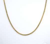 Traditional 14k 2.5 MM Rope Necklace